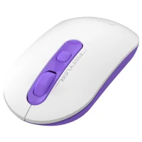 Мышь A4Tech Fstyler FG20S Tulip (белый/фиолетовый) фото 3
